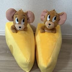 Tom and Jerry ジェリー チーズ ぬいぐるみ 2個セットのサムネイル