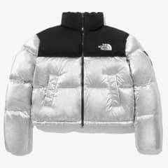 ノースフェイス WHITE LABEL ヌプシ シルバー ダウン 人気モデル 
