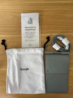 【新品未使用】google Pixel ポーチとピンバッジのセットのサムネイル
