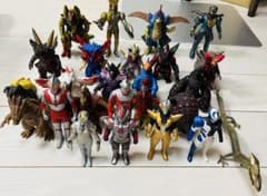 ウルトラマン 怪獣 宇宙人 ソフビ フィギュア 25体セット 絶版、希少品多数 ウルトラマン 怪獣 宇宙人 ソフビ フィギュア 25体セット 絶版、希少品