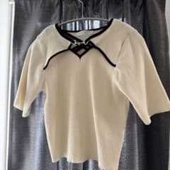 ANOTHER BRANCH OLIVE des OLIVE 半袖ニットのサムネイル
