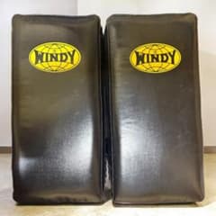 WINDY キックミット 2個セット ブラック 格闘技 キックボクシング