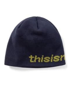 thisisneverthat ネバザ ビーニー ネイビーのサムネイル