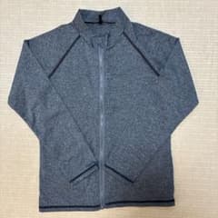 キッズ　ラッシュガード　130 グレーのサムネイル