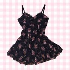 axes femme 花柄レース 姫カジワンピースのサムネイル