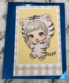 문호 스트레이독스 도부동물공원 콜라보레이션 폴라샷 카드 나카지마 아츠시