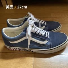 美品✨Vans スニーカー　ネイビー　オールドスクールのサムネイル