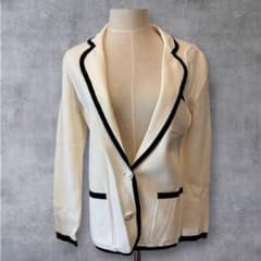 【新品／難あり】LOUNIE ジャケット ホワイト Ｆのサムネイル