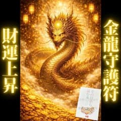 金龍守護符／龍神／高額当選／億万長者／金運／座敷わらし