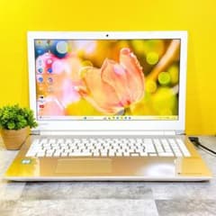 Corei7✨SSDで快適✨Windows11フルHD 薄型 カメラ付ゴールド - メルカリ