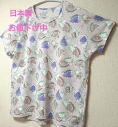 お値下げ中 ミセス シニア カットソー Tシャツ 日本製 綿100%のサムネイル