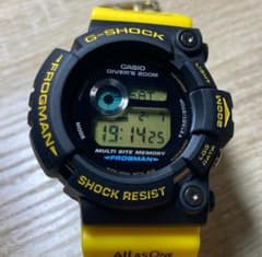 極美品！カシオ フロッグマン GW-204K Gショック 裏蓋保護シール付き 