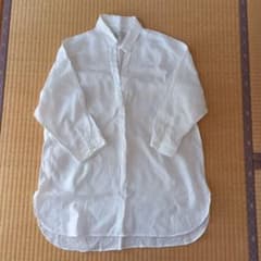 無印　リネンスキッパーブラウス　Lのサムネイル