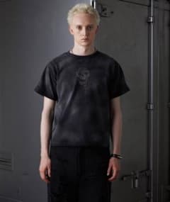 GRANCY スカルラインストーンデザインtシャツ - メルカリ