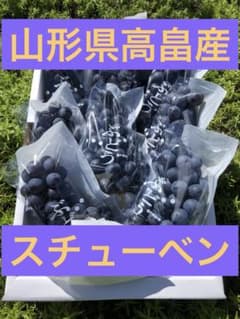 ①山形県高畠産ぶどうスチューベン2キロ箱満杯詰のサムネイル