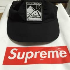 supreme THE NORTH FACE キャップ 黒のサムネイル
