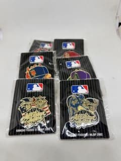 MLB ピンバッジ6個セット - メルカリ