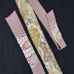 彩　着物リメイク♪ アンティーク袋帯から帯ベルト❣️のサムネイル