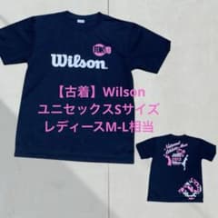 【古着】Wilson バドミントン　Tシャツ　ユニセックスSサイズのサムネイル