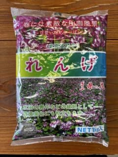 れんげ種子 10kg 緑肥用 - メルカリ