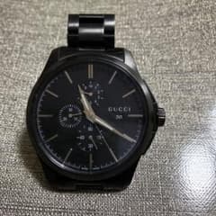 GUCCI ブラック ステンレス 時計 126.2のサムネイル