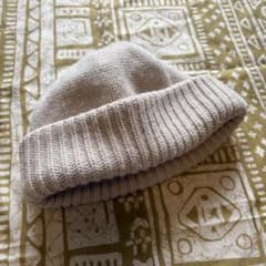 crépuscule クレプスキュール ニットキャップ ベージュ 帽子　ビーニーのサムネイル