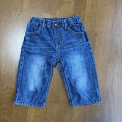 DOUBLE_B キッズ デニムハーフパンツ 130cmのサムネイル