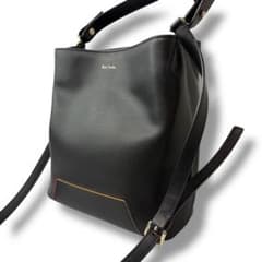 極美品 ポールスミス バケツ型 2way ショルダーバッグ マルチストライプ 極美品 ポールスミス バケツ型 2way ショルダーバッグ マルチ