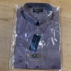 新品 GIORGINI メンズ長袖ワイシャツ L-82 ストライプのサムネイル
