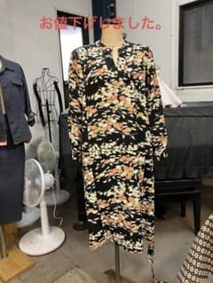 洋裁の先生作品　着物リメイクワンピースのサムネイル
