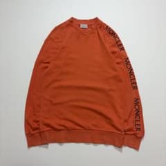 希少　モンクレール　レタリング　スウェット　トレーナー　オレンジ　長袖　M m29673728656_1.jpg?1780061542