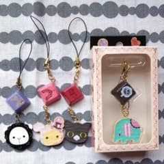 3 센티멘탈 서커스 피겨 스트랩 동물 동물 토끼 고양이
