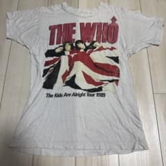 the who 1989年 ツアーTシャツ ビンテージのサムネイル