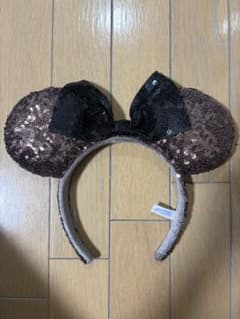 ディズニー カチューシャ スパンコール ブラックのサムネイル
