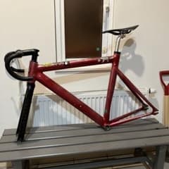 たなか　札幌　リーダーバイク　725 leader ピスト　フレーム たなか様専用 札幌 リーダーバイク 725 leader ピスト フレーム - メルカリ