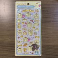 正規品　ポムポムプリン ボンボンドロップシールのサムネイル