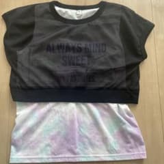 メッシュ素材 タイダイ Tシャツのサムネイル