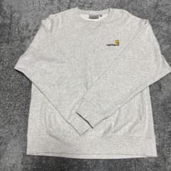 Carhartt スウェット トレーナー グレー 刺繍ロゴのサムネイル