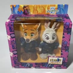 ディズニー ズートピア2 スタンディーズ ジュディ ニック ぬいぐるみ