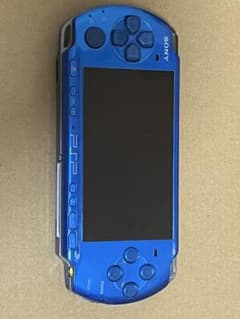 SONY PSP-3000 本体 ブルー 動作未確認のサムネイル