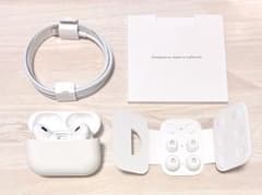 AirPods Pro 第2世代 Lightning 箱なし 付属品付き - メルカリ