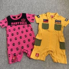 専用ページ ベビードール ロンパース 90㎝ピンクのサムネイル