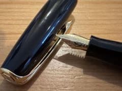 WATERMAN Charleston 万年筆 18K ブラック エボニー Fのサムネイル