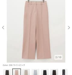 プラステ　ウォームリザーブストレートパンツ　Mのサムネイル