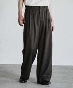 ARC CURVED AMUNDSEN SLACKSタグ付Sサイズダークブラウン - メルカリ