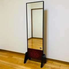 鎌倉彫姿見鏡 鎌倉彫 姿見 日本板硝子 メタルバック高級鏡 ハイミラー ドレッサー