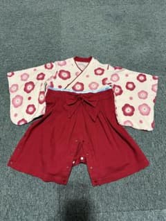 ひなまつり　ロンパース  80のサムネイル
