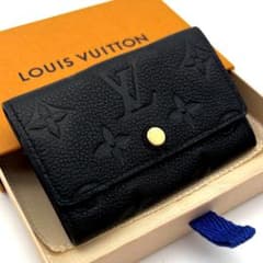 最高級美品】ルイヴィトン アンプラント ミュルティクレ6 黒 キー