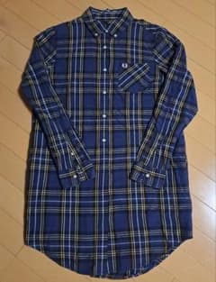 FRED PERRY チェック柄 長袖シャツ レディース
