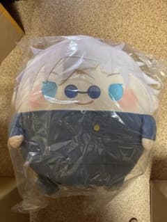 くじメイト 呪術廻戦 ぬいくじ2 五条悟 A賞 ふわコロりん メガ ぬいぐるみのサムネイル